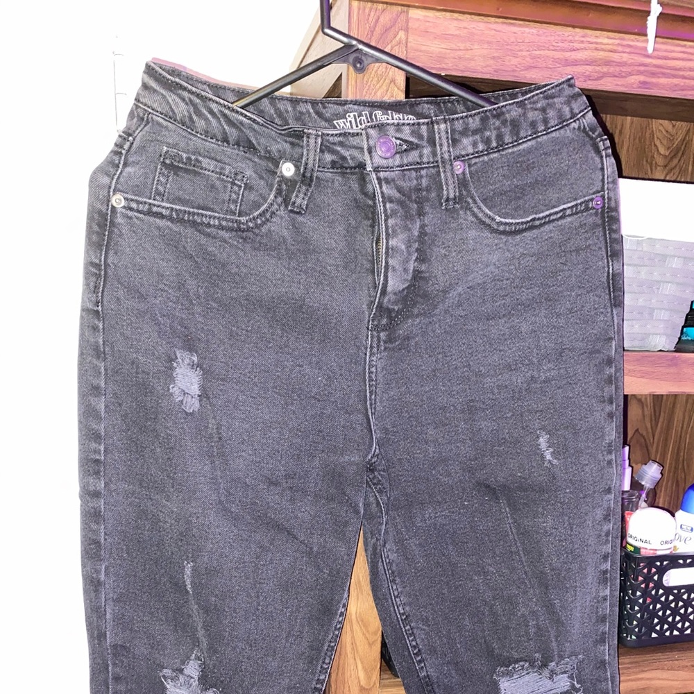 Black mom jean size 4